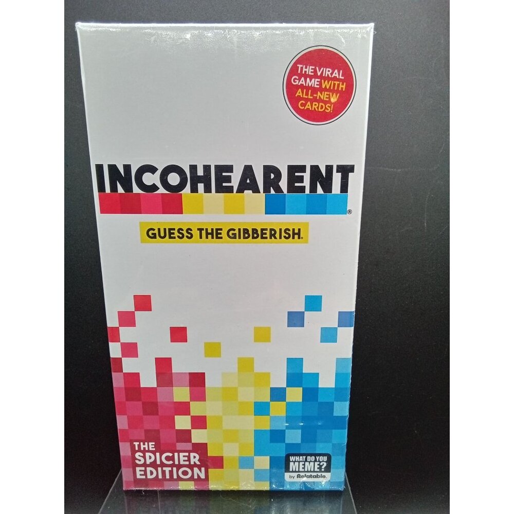 Incohearent The Spicier Edition Card Game